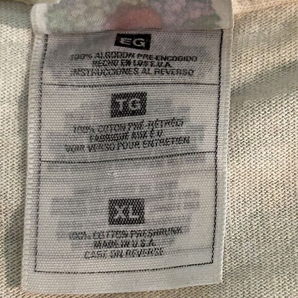 Vintage Fruit Of The Loom Myrtle Beach Mens Size XL Single Stitch Yellow - Picture 4 of 16